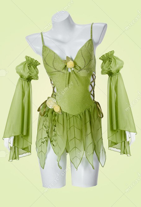 Traje de baño de una sola pieza derivado de hadas mágicas traje de baño de una sola pieza del bosque Medieval de hadas traje de baño estilo hoja con mangas