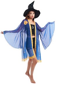 Maillots de bain Miccostumes Mona Cover-up dérivé Imprimés étoiles Haori Kimono en mousseline