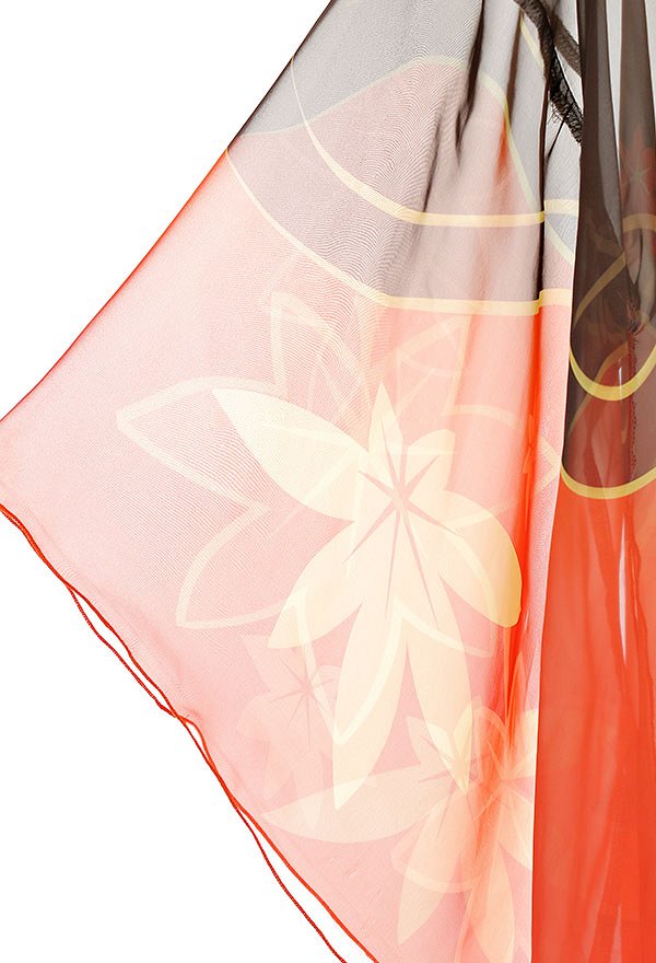 Maillots de bain Miccostumes Kaedehara Kazuha Maillot de bain une pièce décolleté plongeant et cache-maillot avec tour de cou et clip