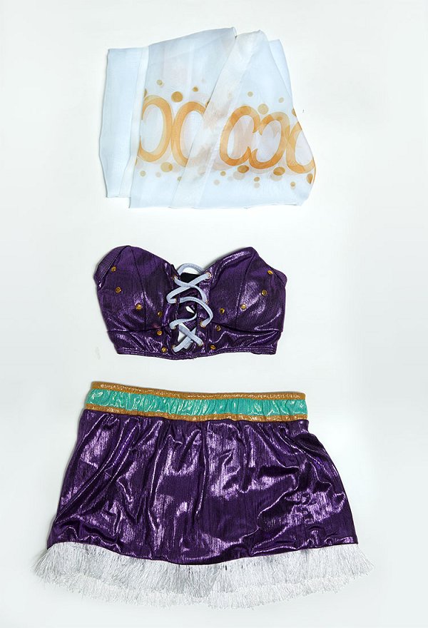 Traje de baño de dos piezas OP Robin con top con cuello halter y falda, traje de baño con pareo de gasa Traje de baño de dos piezas OP Robin con top con cuello halter y falda, traje de baño con pareo de gasa