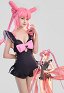 Sexy Swimsuit for Bathing Ruffled Bowknot Bathing Suit Lace-Up One-Piece Swimwear