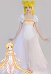 Princess Serenity Derivative Traje de Baño de una Pieza con Cordones Recortado con Falda Cruzada de Gasa
