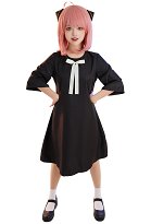 Spy House Costume de Cosplay Anya Robe avec Coiffe Spy House Costume de Cosplay Anya Robe avec Coiffe