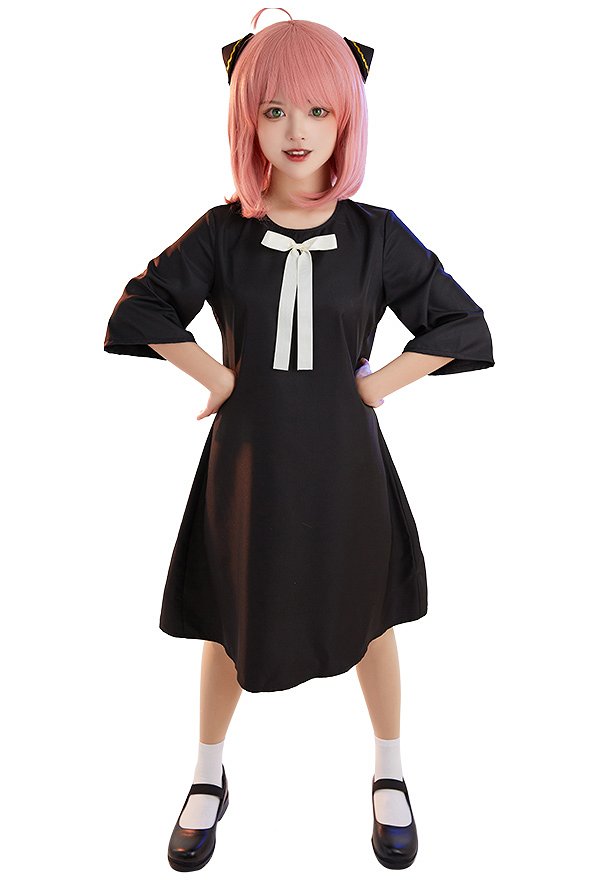 Spy House Anya Cosplay Kleid Haar Zubehör Cosplay Kostüm Spion x Familie Cosplay Spy House Anya Cosplay Kleid Haar Zubehör Cosplay Kostüm Spion x Familie Cosplay