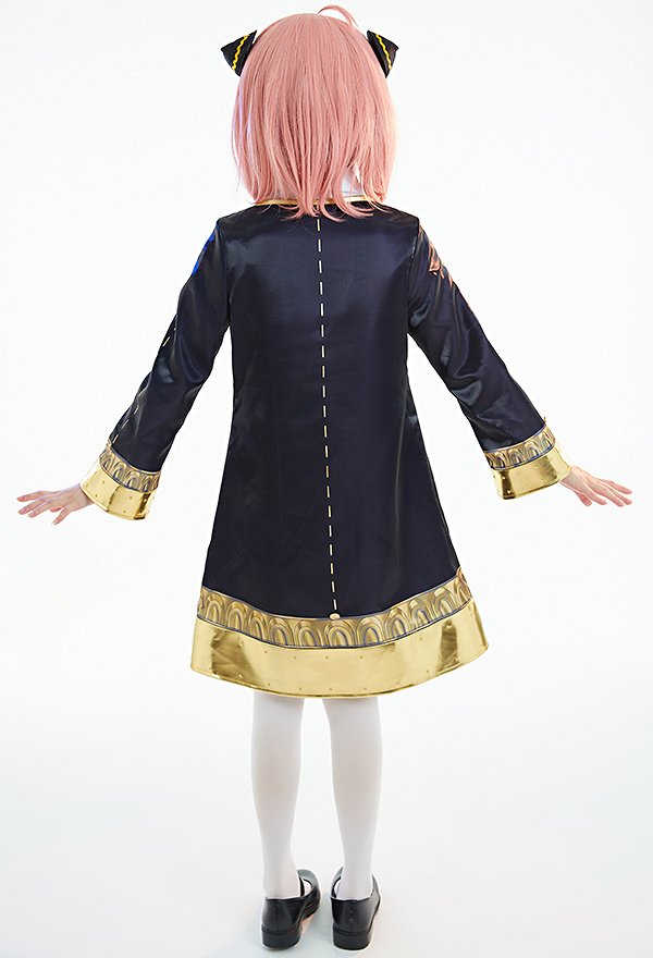 Spy House Anya Cosplay Costume Shirt and Shorts Uniform Set with Dress Spy House Anya Cosplay Costume Shirt and Shorts Uniform Set with Dress
