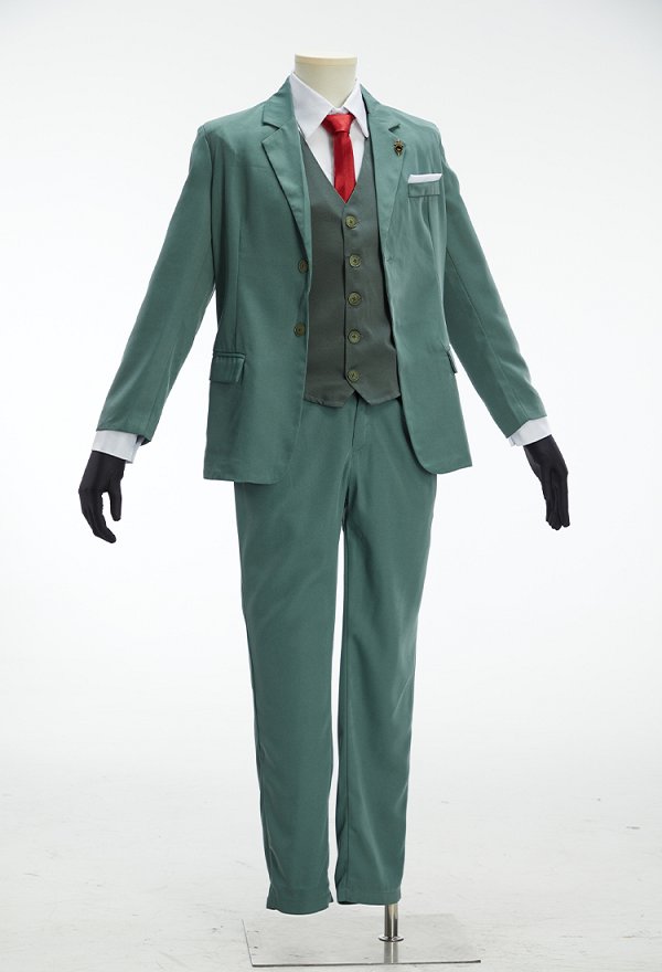 Spy House Twilight Cosplay Costume Shirt and Vest with Jacket and Pants