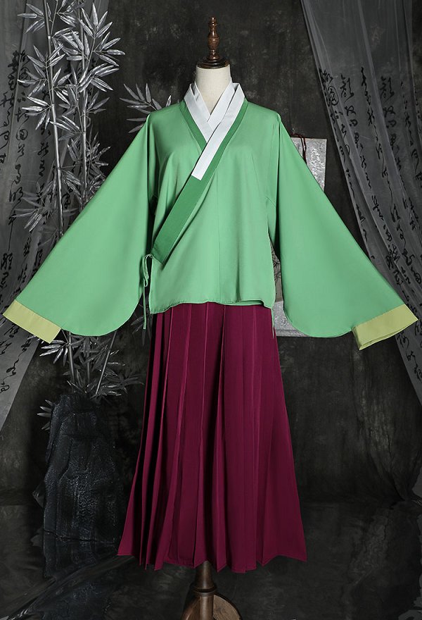 Kusuriya no Hitorigoto Neko-Neko Cosplay Blusa y Falda con Tocado y Collar
