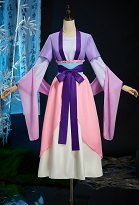 Kusuriya no Hitorigoto Neko-Neko Cosplay Costume Purple Pink Dress Coat Set Kusuriya no Hitorigoto Neko-Neko Cosplay Costume Purple Pink Dress Coat Set