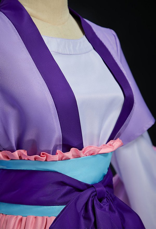 Kusuriya no Hitorigoto Neko-Neko Cosplay Costume Purple Pink Dress Coat Set Kusuriya no Hitorigoto Neko-Neko Cosplay Costume Purple Pink Dress Coat Set
