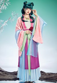 Premium Edition Kusuriya no Hitorigoto Neko-Neko Cosplay Costume Vest and Coat with Skirt and Shawl