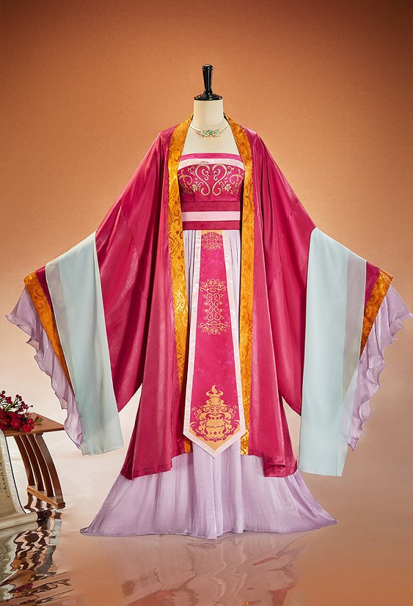 Vestido de Disfraz de Cosplay de Kusuriya no Hitorigoto Consorte Gyokuyou con Abrigo y Chal Vestido de Disfraz de Cosplay de Kusuriya no Hitorigoto Consorte Gyokuyou con Abrigo y Chal