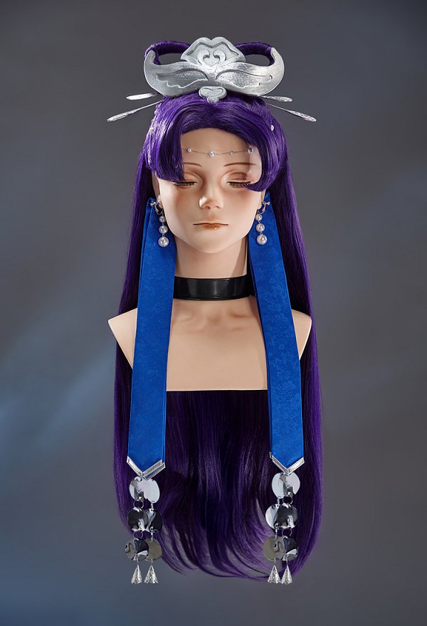 Kusuriya no Hitorigoto jinshi Moon Fariy Skin Cosplay Costume Wide-sleeved Top and Skirt with Tank Top and Waist Belt