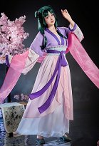 Kusuriya no Hitorigoto Neko-Neko Moon Fairy Figure Skin Cosplay Costume Lining and coat with skirt and shawl Kusuriya no Hitorigoto Neko-Neko Moon Fairy Figure Skin Cosplay Costume Lining and coat with skirt and shawl