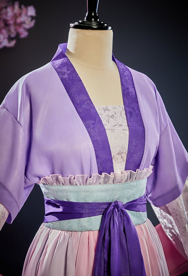 Kusuriya no Hitorigoto Neko-Neko Moon Fairy Figure Skin Cosplay Costume Lining and coat with skirt and shawl