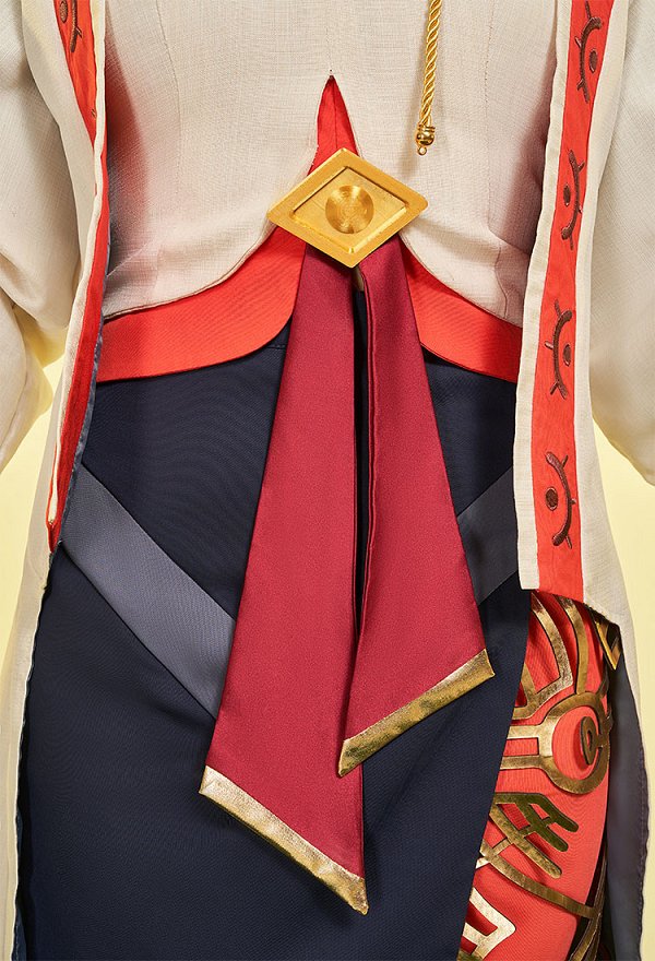 The Legend Of Zelda: Tears Of The Kingdom Purah Disfraz de Cosplay Camisa Y Falda Con Chaqueta y Pantimedias