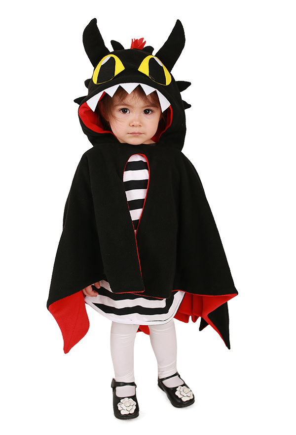 Disfraz de cosplay de dragón pequeño diablo para niños