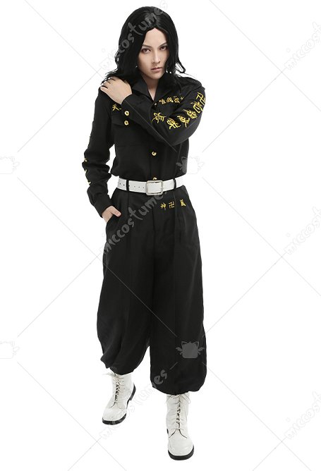 Tokyo Revengers Baji Keisuke Cosplay Kostüm Jumpsuit Cosplay Kostüm