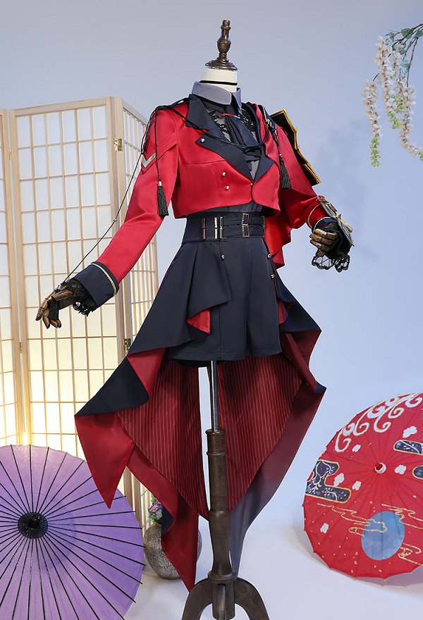 Touken Ranbu Kyougoku Masanune Cosplay Costume Shirt and Jacket with Pants and Hat Touken Ranbu Kyougoku Masanune Cosplay Costume Shirt and Jacket with Pants and Hat