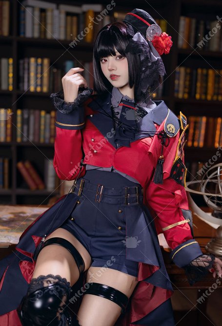 Touken Ranbu Kyougoku Masanune Costume de Cosplay Chemise et veste avec pantalon et chapeau