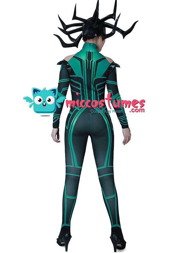 Traje de Cosplay de Superhéroe con Capa Inspirado por THOR 3: Ragnarok Hela Order to Made Traje de Cosplay de Superhéroe con Capa Inspirado por THOR 3: Ragnarok Hela Order to Made