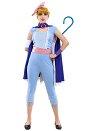 Toy Story 4 Bo Peep Disfraz de Cosplay con Capa