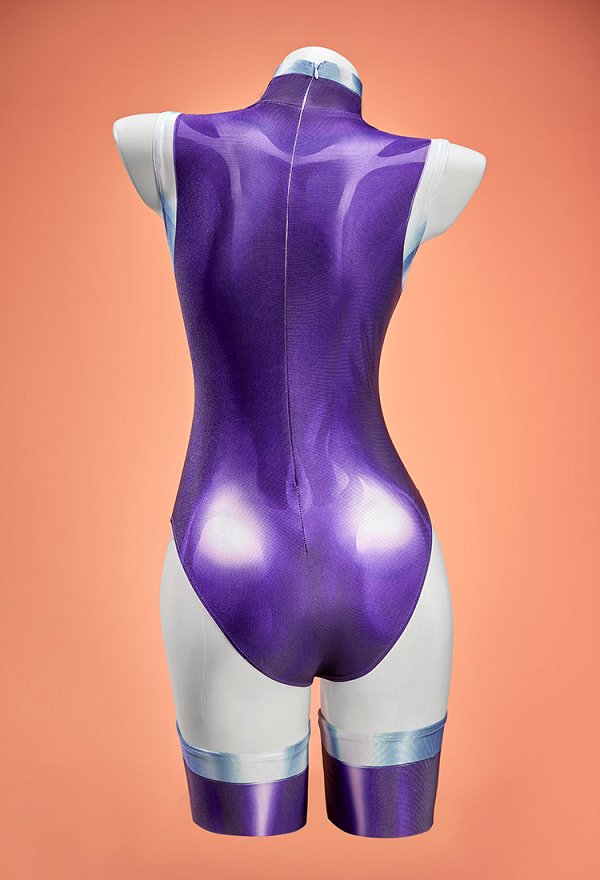 Costume de Cosplay Super Héroïne Combinaison Imprimé 3D Inspiré de Starfire Costume de Cosplay Super Héroïne Combinaison Imprimé 3D Inspiré de Starfire