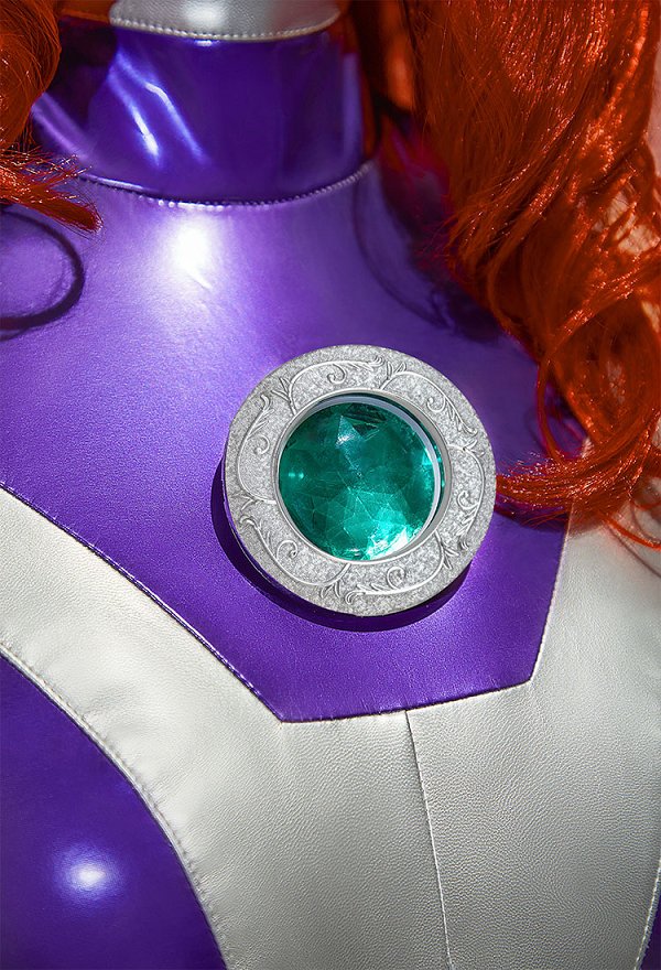 Edición Premium Teen Titans Superheroína Cosplay Disfraz Body con Guantes Calcetines
