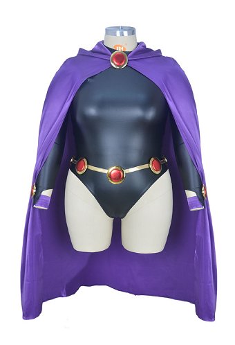Superheroine Talla Grante Halloween Cosplay Inspirado en Raven Order to Made