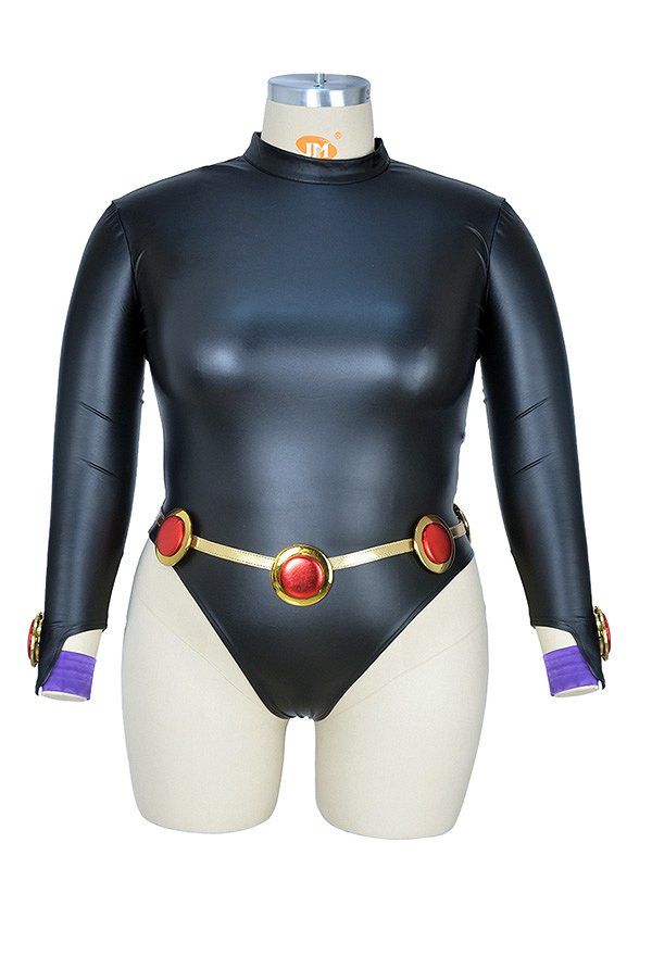 Superheroine Talla Grante Halloween Cosplay Inspirado en Raven Order to Made