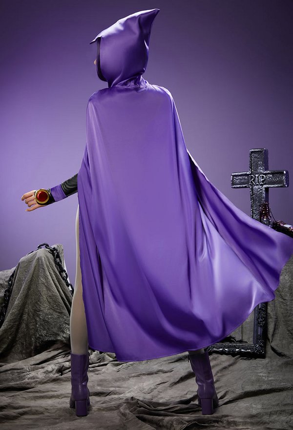 Disfraz de Super Heroine Halloween Cosplay inspirado en Raven Order to Made