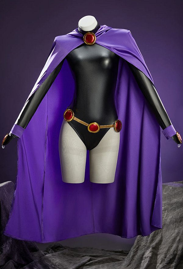 Disfraz de Super Heroine Halloween Cosplay inspirado en Raven Order to Made