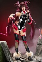 Taimanin Asagi Mizuki Yukikaze Cosplay Costume Bodysuit with Arm and Leg Guards Taimanin Asagi Mizuki Yukikaze Cosplay Costume Bodysuit with Arm and Leg Guards