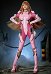 Taimanin Asagi Asuka Koga Cosplay Costume Bodysuit with Gloves