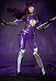 Taimanin Asagi Rinko Akiyama Cosplay Costume Bodysuit with Arm Bracers and Gloves