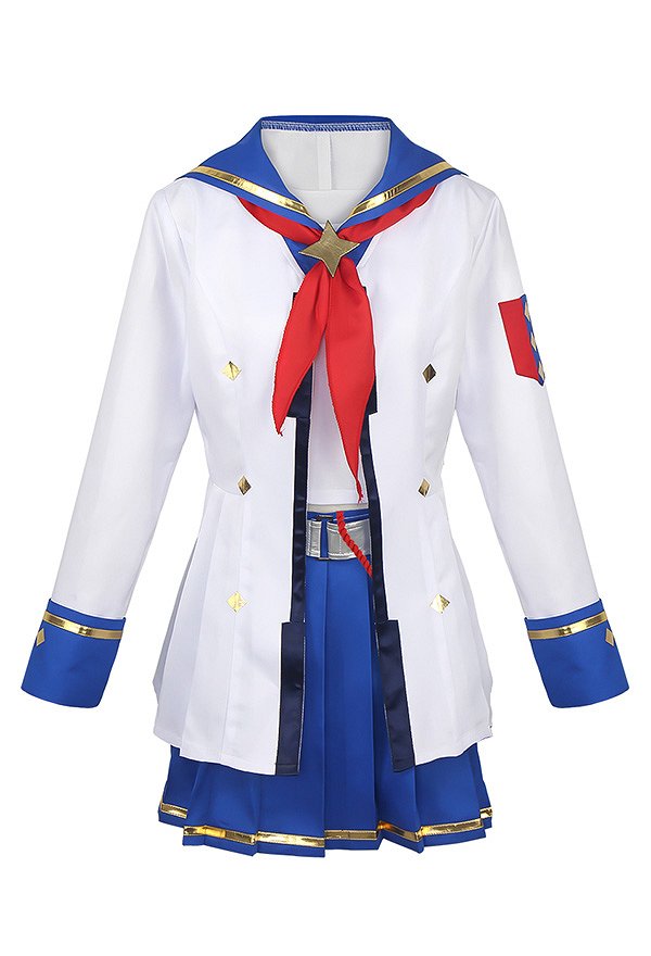 Uma Musume Pretty Derby Oguri Cap Cosplay Uniform Costume Lining and Skirt with Jacket Uma Musume Pretty Derby Oguri Cap Cosplay Uniform Costume Lining and Skirt with Jacket