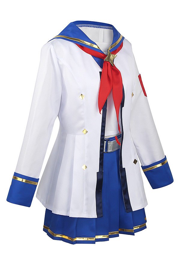 Uma Musume Pretty Derby Oguri Cap Cosplay Uniform Costume Lining and Skirt with Jacket Uma Musume Pretty Derby Oguri Cap Cosplay Uniform Costume Lining and Skirt with Jacket