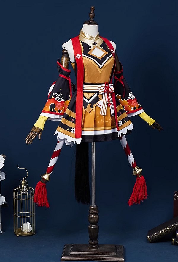 Uma Musume Pretty Derby Kitasan Black Cosplay Costume Lining and skirt with cover-up
