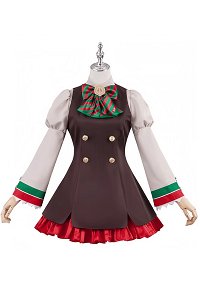 Uma Musume Pretty Derby Nice Nature Cosplay Kostüm Braune Kleid mit Oberteilen Röcken