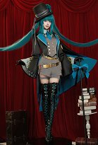 Vocal Cosplay Kostüm Westenhemd und Bluse mit Hose Vocal Cosplay Kostüm Westenhemd und Bluse mit Hose