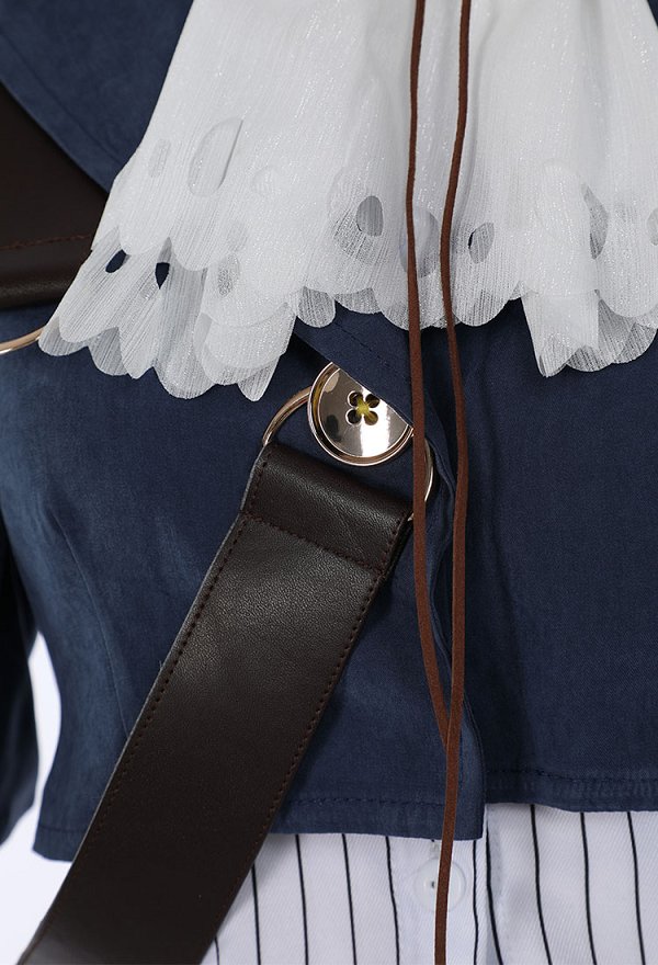 Violet Evergarden Cosplay Costume Lolita Dress and Jacket with Gloves and Socks