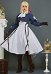 Violet Evergarden Costume de Cosplay Robe et Veste Lolita avec Gants et Chaussettes
