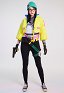 VALO Agent Killjoy Coat and Trousers Set Cosplay Costume with T-Shirt and Hat