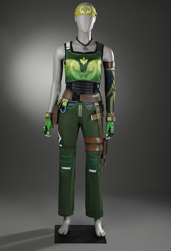 VALO Skye Cosplay Costume Undershirt and Vest with Pants Hairband VALO Skye Cosplay Costume Undershirt and Vest with Pants Hairband