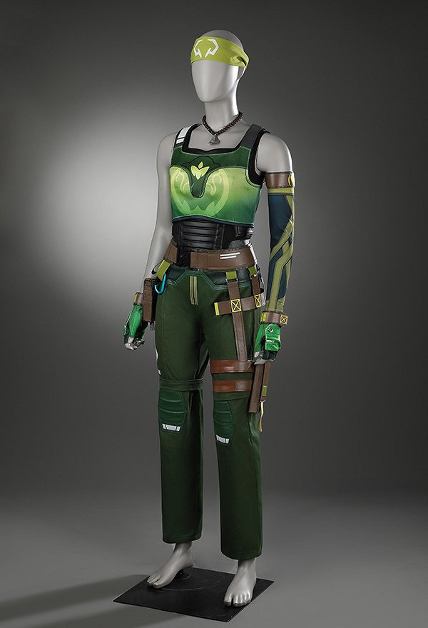VALO Skye Cosplay Costume Undershirt and Vest with Pants Hairband VALO Skye Cosplay Costume Undershirt and Vest with Pants Hairband