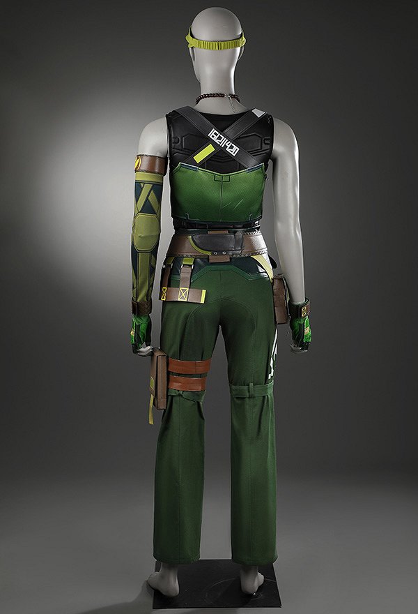 VALO Skye Cosplay Costume Undershirt and Vest with Pants Hairband VALO Skye Cosplay Costume Undershirt and Vest with Pants Hairband