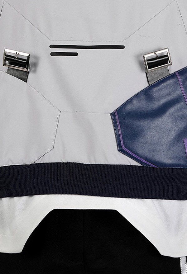 VALO ISO Cosplay Kostüm Hoodie Hose mit Rüstung Handschuhe