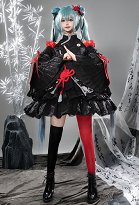 Kawaii Damen Anime Cosplay Kostüm Chinesische Kleid Overknee Socken Kopfbedeckungen und Gürtelschmuck Kawaii Damen Anime Cosplay Kostüm Chinesische Kleid Overknee Socken Kopfbedeckungen und Gürtelschmuck