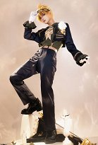Vocal Len Disfraz de Cosplay Camisa y pantalón combinados con chaqueta y guantes Vocal Len Disfraz de Cosplay Camisa y pantalón combinados con chaqueta y guantes