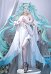 Vocal Costume de Cosplay vocal Robe avec manches et ceinture