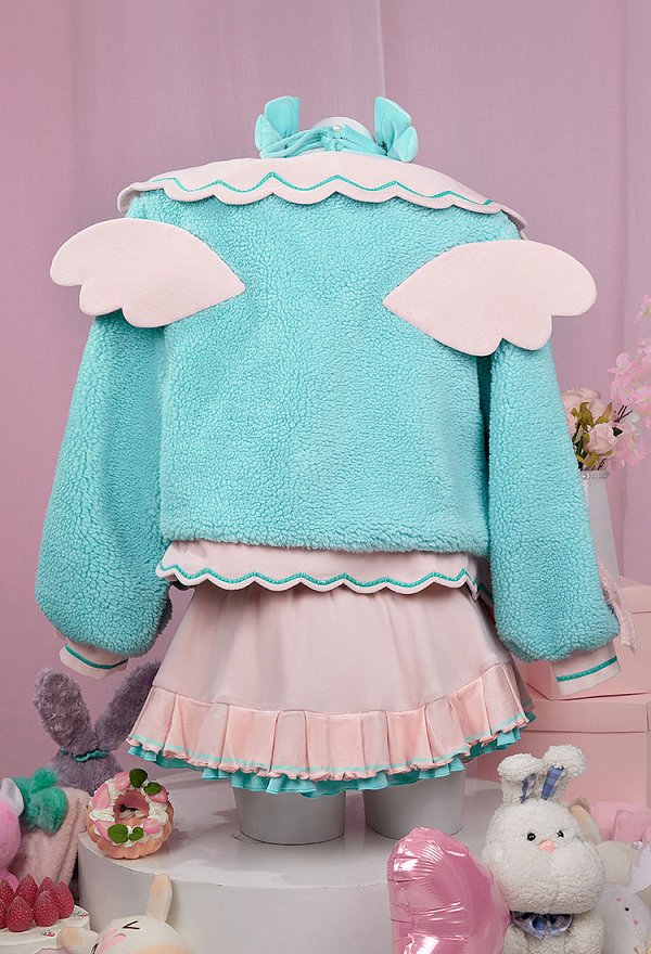 Vocal  Disfraz de Cosplay Bustier y culotte con chaqueta y tocado